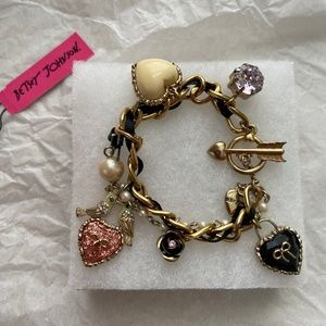 Betsey Johnson Charm Bracelet